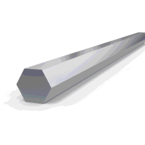 Rostfri sexkantstång 13 mm